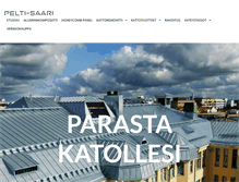 Tablet Screenshot of peltisaari.fi